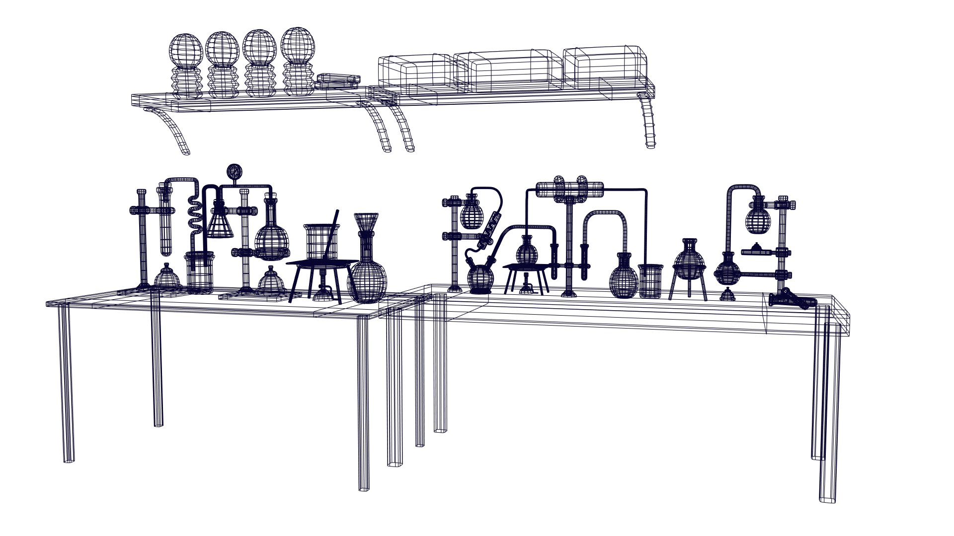 3D Model Container Machine Test Tube - TurboSquid 2120729