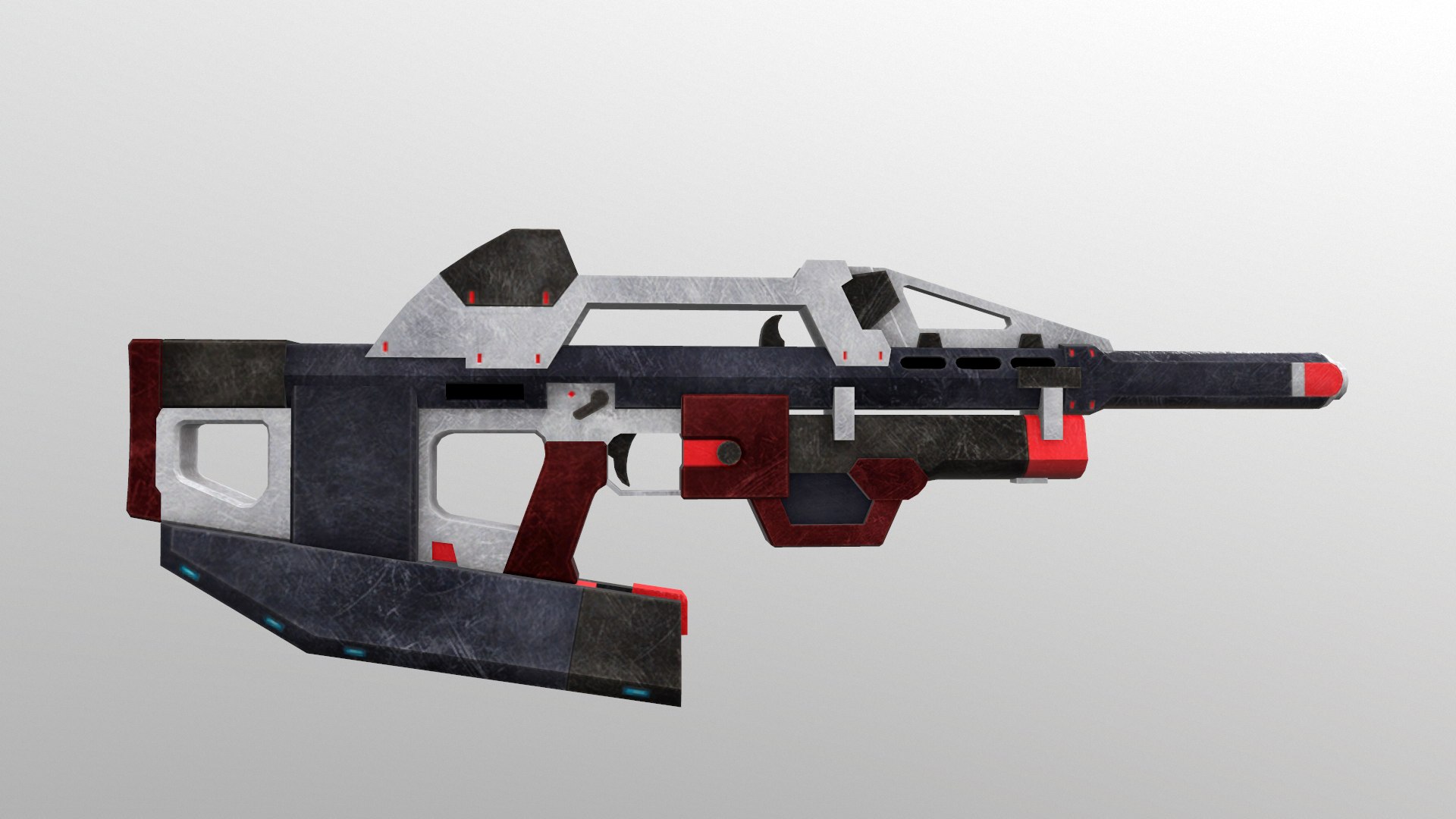 Shot Gun Level 4 3D - TurboSquid 2198231