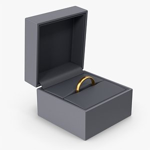 Grey Ring Box