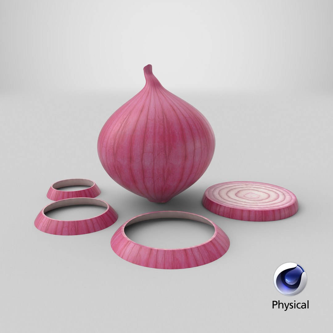 Onion Set Model - TurboSquid 2267512