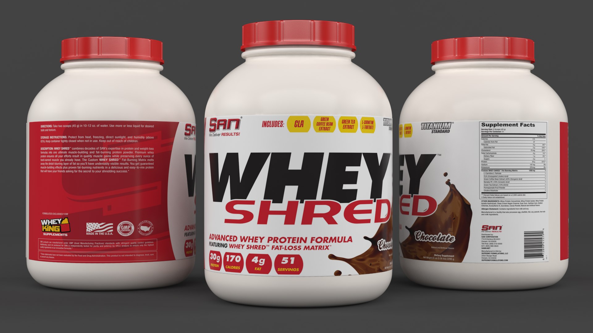 3D Protein Powder Model - TurboSquid 1870902