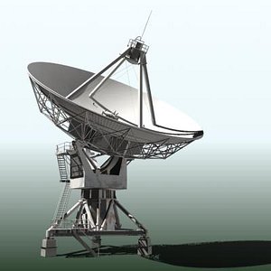 vla dish 3d model