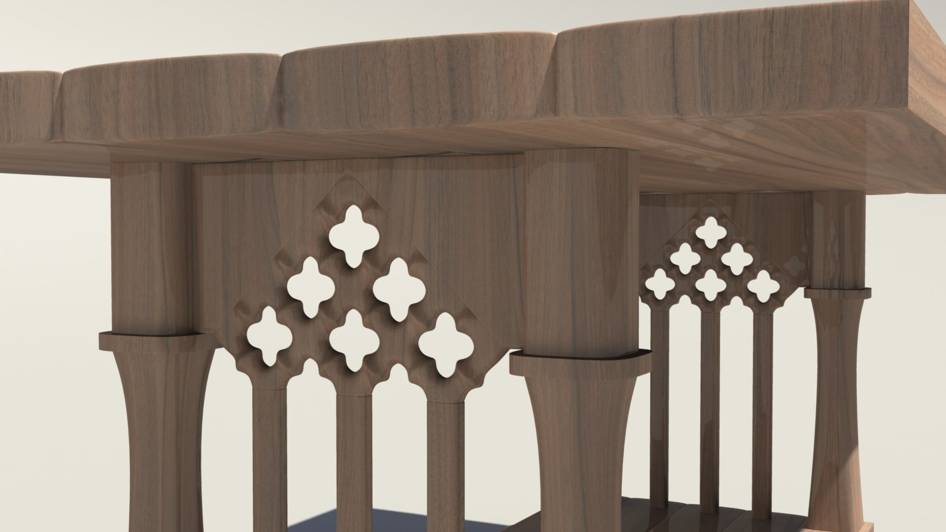maya heavy wooden table