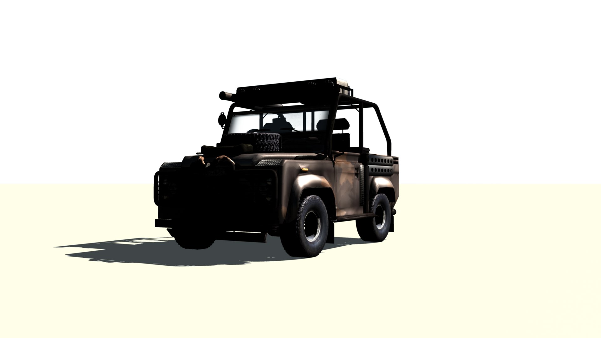 Land Rover Defender Vehicle Obj
