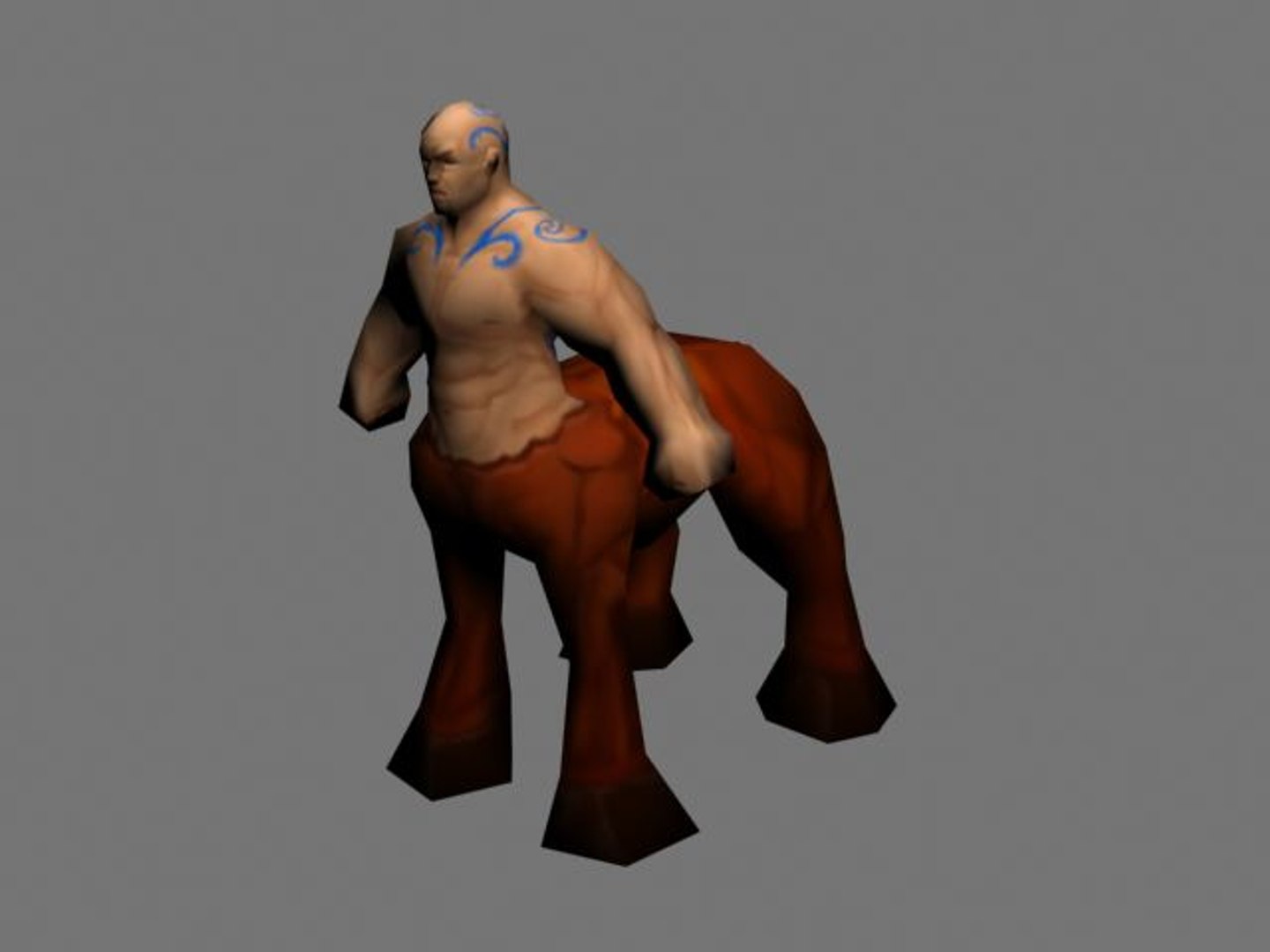3d centaur model