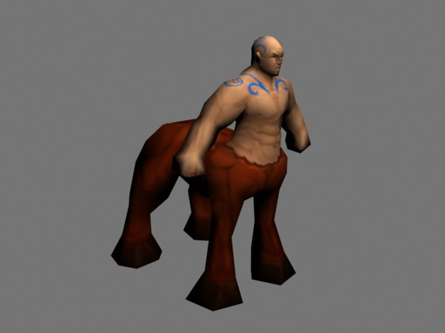 3d centaur model
