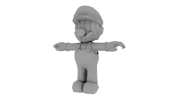 modelo 3d Super Mario - TurboSquid 2041219