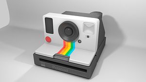 Polaroid Vintage 3D model