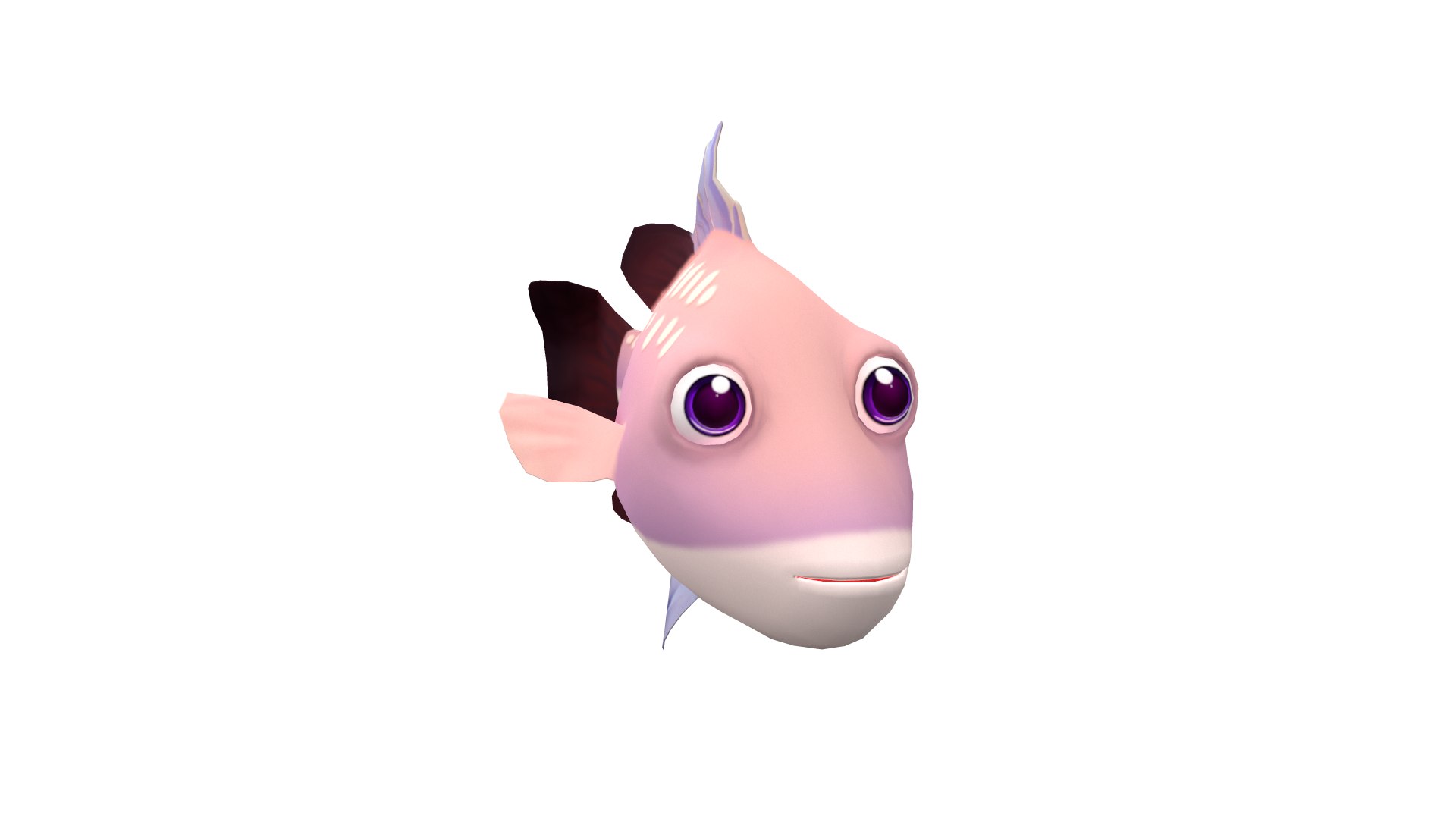 3D barramundi fish toon animation - TurboSquid 1586146