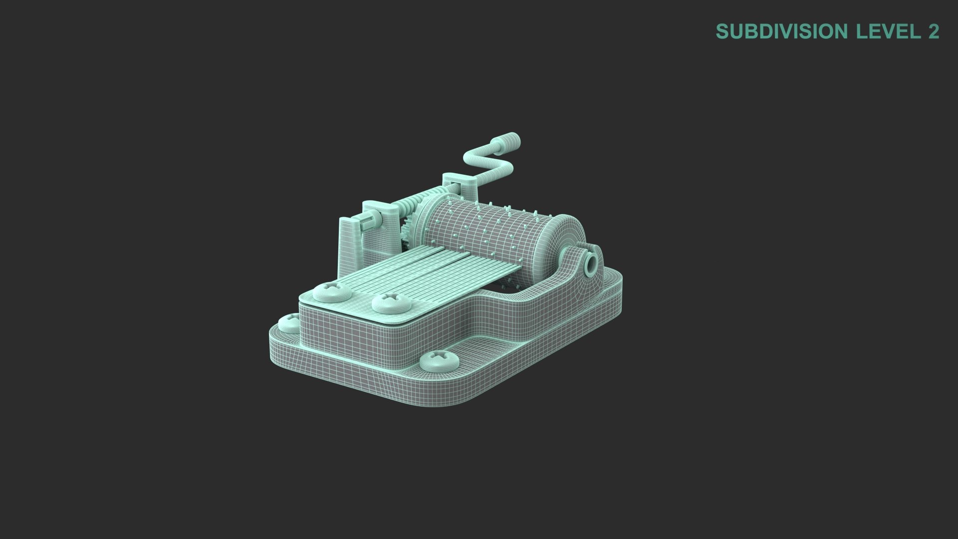 Music Box Mechanism 3D model - TurboSquid 1796889