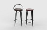 Bar Stool 04 3D model