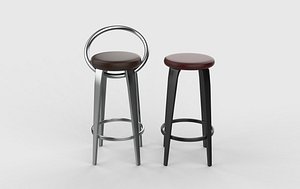 Bar Stool 04 3D model