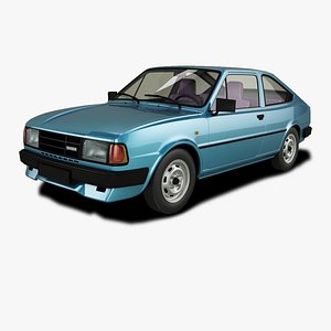 Skoda Rapid 130 Coupe 3D model