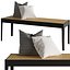 Castagna Solid Wood Bench by Sand  Stable
