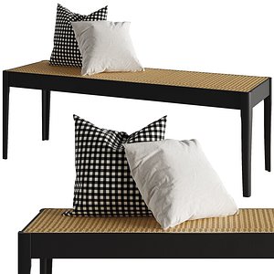 Castagna Solid Wood Bench by Sand Stable