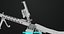 Machine Gun 08 Silver Todas as texturas PBR Unity UE