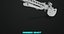 Machine Gun 08 Silver Todas as texturas PBR Unity UE