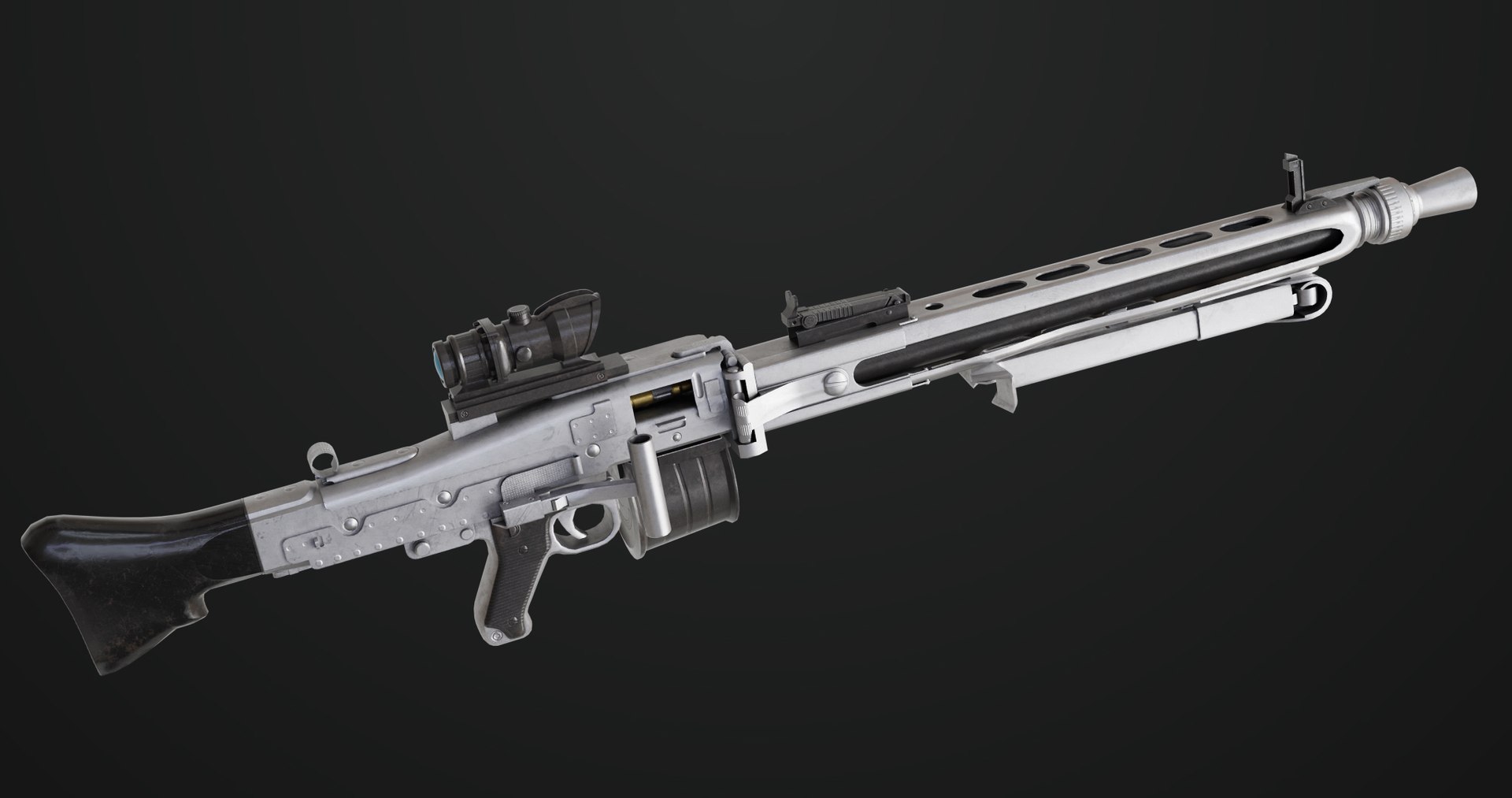 3D model Machine Gun 08 Silver All PBR Unity UE Textures https://p.turbosquid.com/ts-thumb/s8/PpyA9G/th/machine_gun08_silver01_00047/jpg/1720700956/1920x1080/fit_q87/18e9281568c69e3c4ce19b9e31ba9a752e117d84/machine_gun08_silver01_00047.jpg