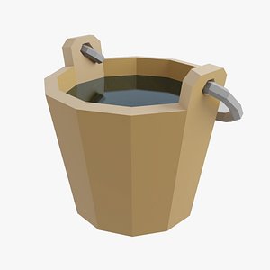 bucket 3D model