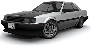 nissan skyline 3d model