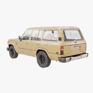 Toyota land Cruiser J60 1980-1990 aged and rusted