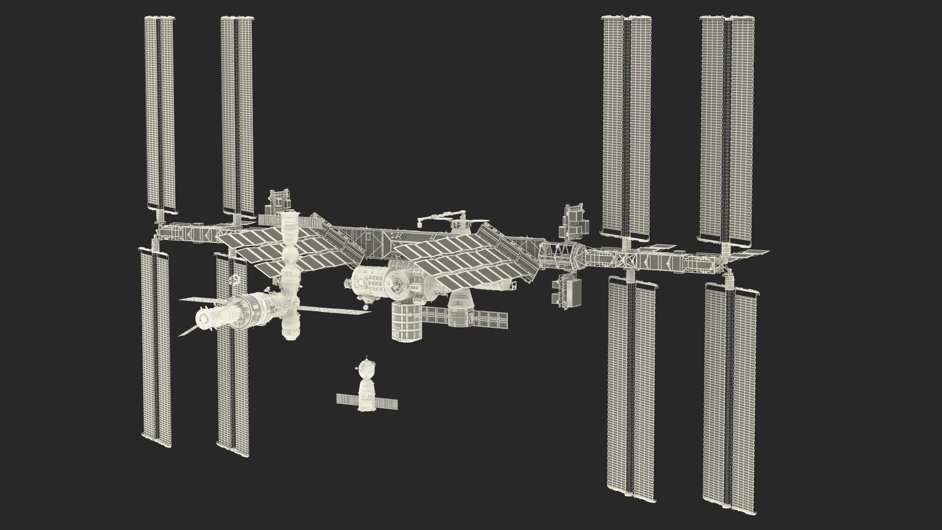 International Space Station Habitable Artificial Satellite 3D https://p.turbosquid.com/ts-thumb/s8/WhTYLi/FC/internationalspacestationhabitableartificialsatellite3dmodel091/jpg/1644500650/1920x1080/fit_q87/b48a36811191d88781686997bb6cd835b1da21b1/internationalspacestationhabitableartificialsatellite3dmodel091.jpg