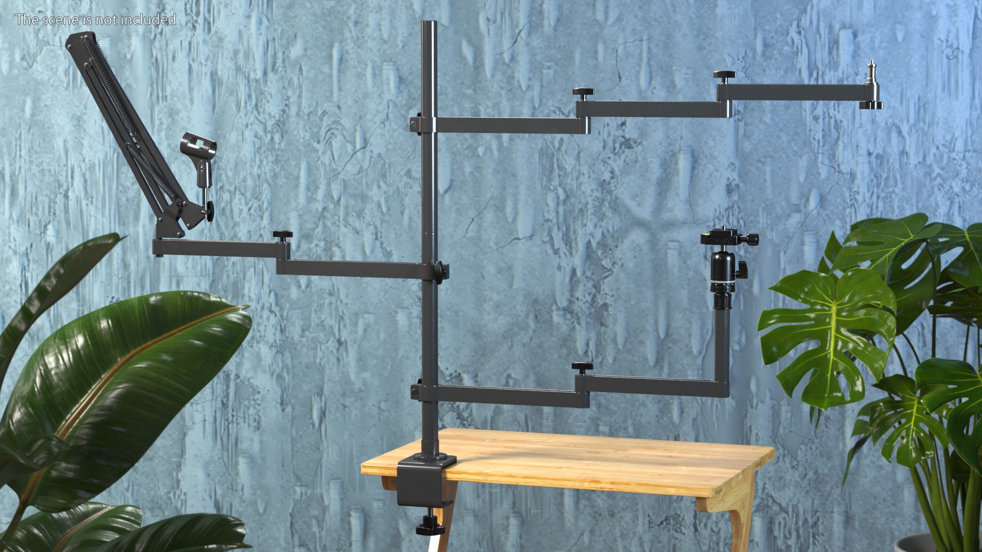 Multifunction Boom Arm Desk Mount Stand 3D Model TurboSquid 1993708