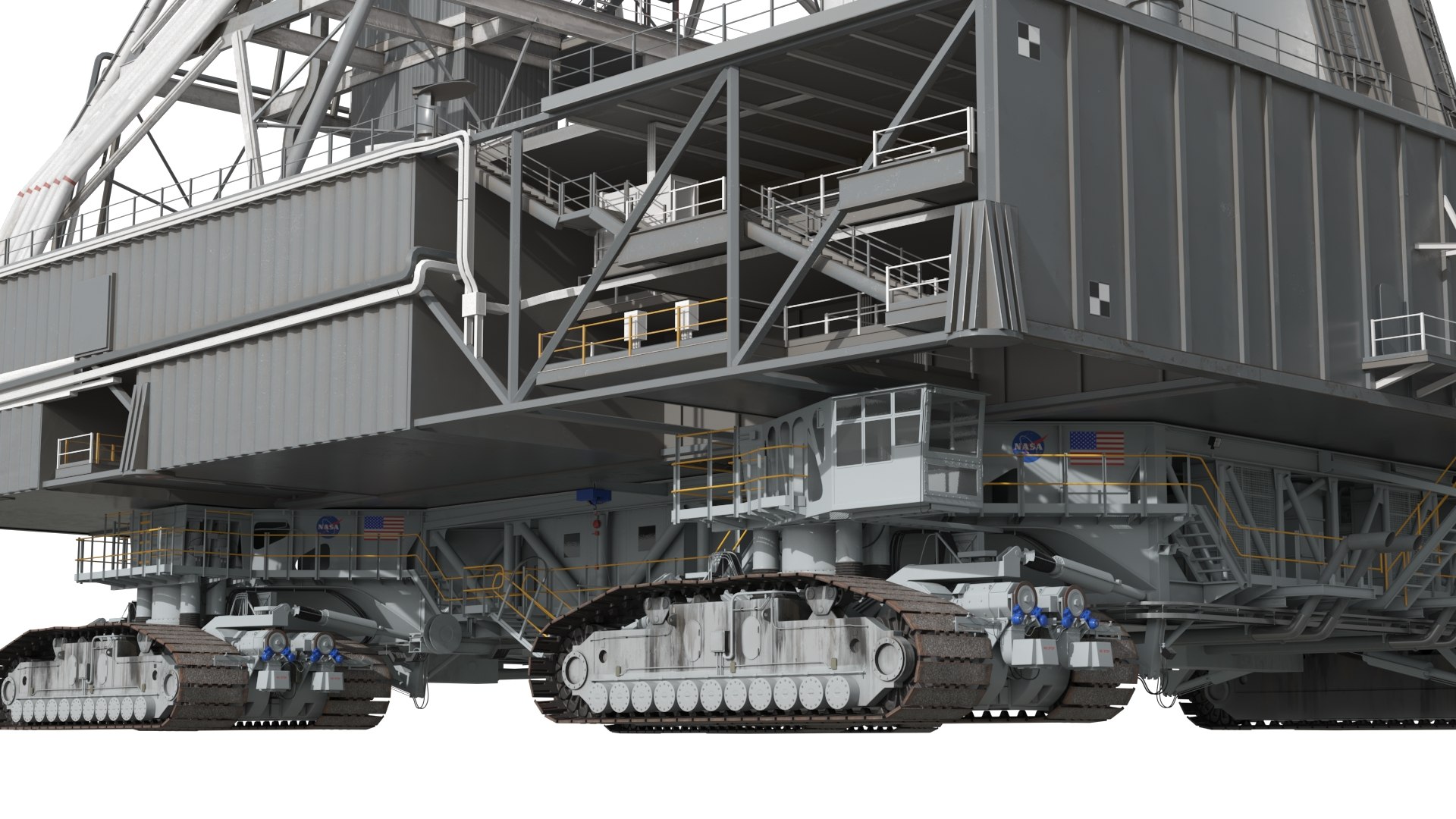 3D Space Launch System with Crawler Transporter and Launch Pad https://p.turbosquid.com/ts-thumb/s8/XwdNA9/A5/reproduction__space_launch_system_with_crawler_transporter_and_launch_pad_027/jpg/1735668142/1920x1080/fit_q87/848ab8f2e669c9bd839d93ac36f76652736f2323/reproduction__space_launch_system_with_crawler_transporter_and_launch_pad_027.jpg