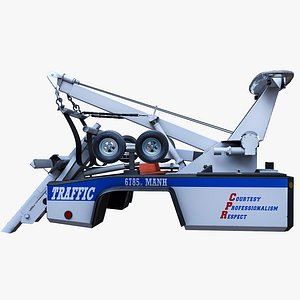 Wrecker  tow Body 3D model