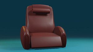 Armchair and cushion 127841 3D