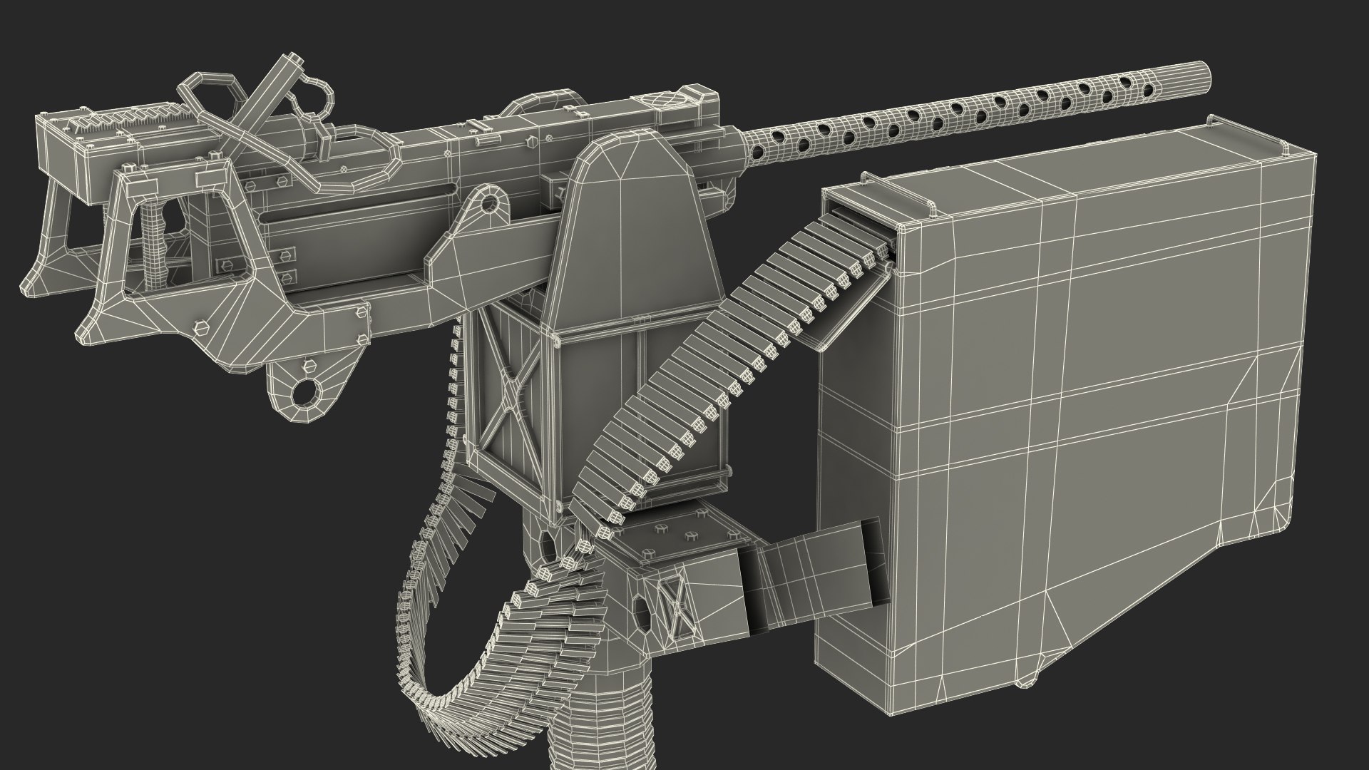 Gau 18 machine gun 3D model - TurboSquid 1560724