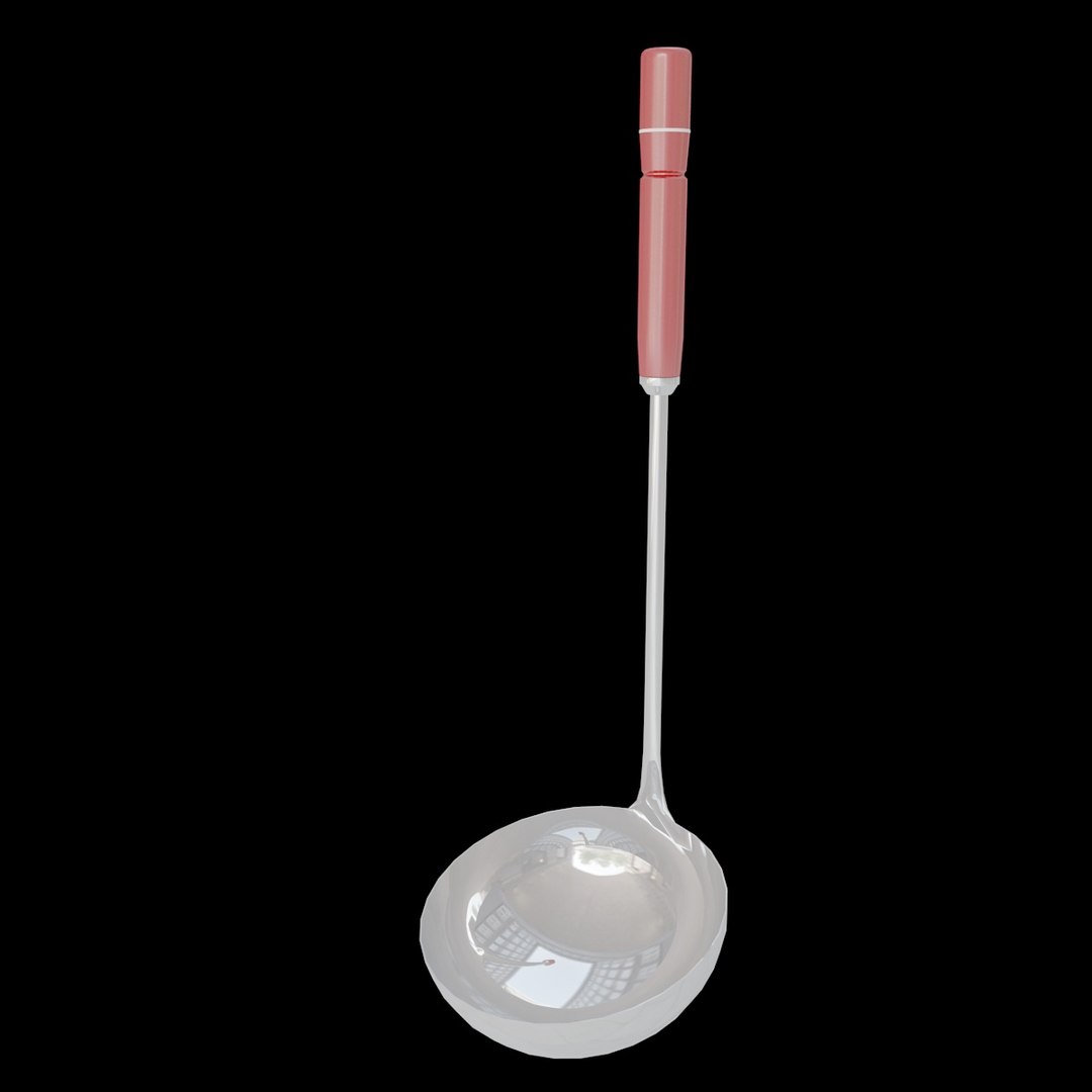 V-ray 1 Kitchen Ladle 3d Max