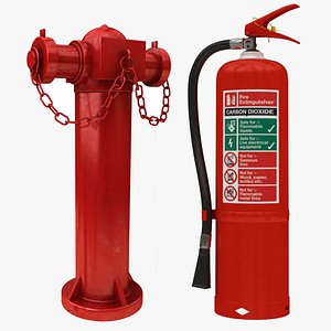 3D fre extinguisher hydrant