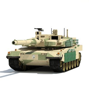 3D model korean k2  black panther tank