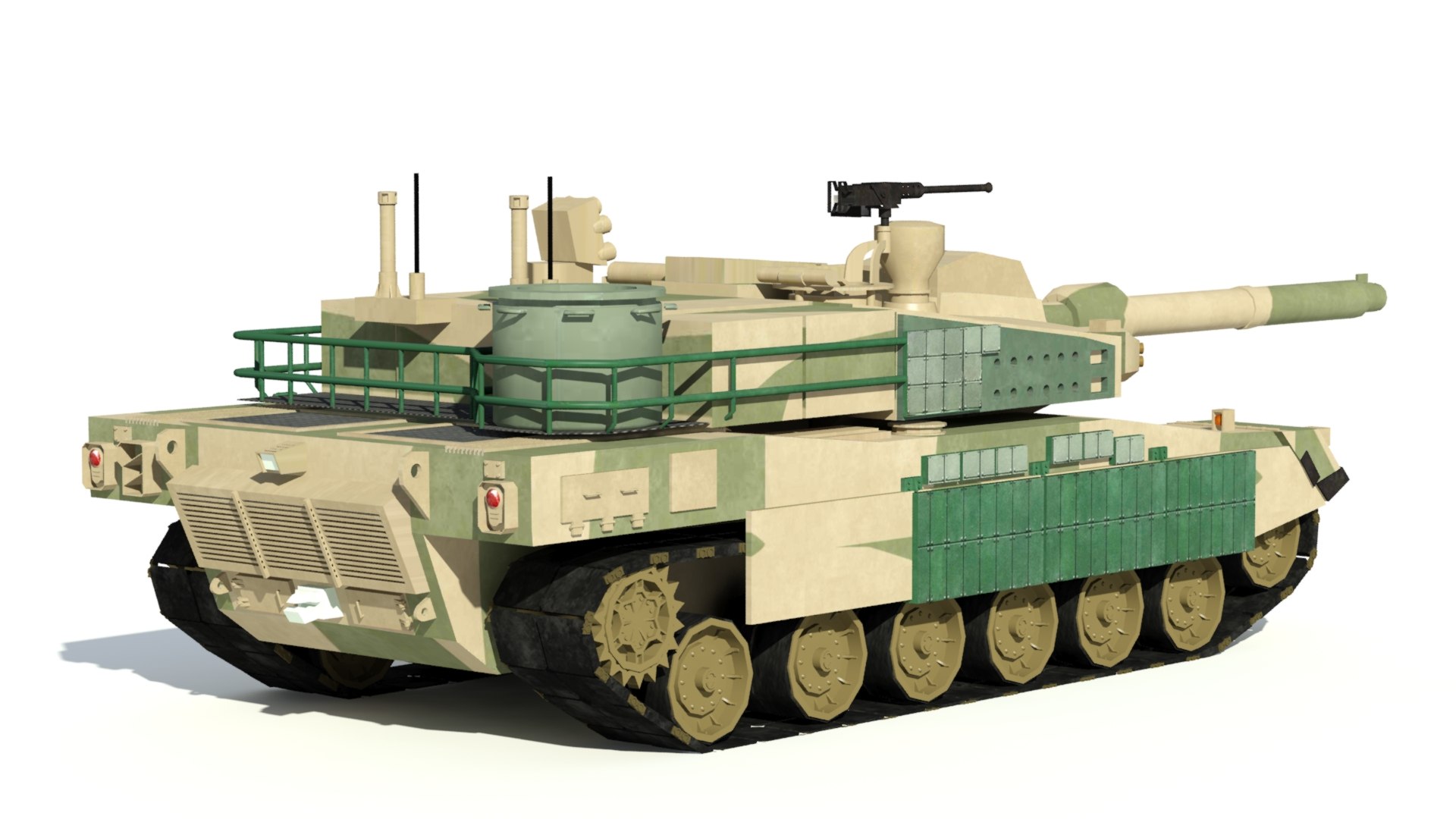 korean k2 black panther tank Modelo 3D - TurboSquid 1883965