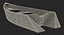 Small Aluminum Fishing Boat 3D Model