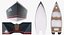Small Aluminum Fishing Boat 3D Model