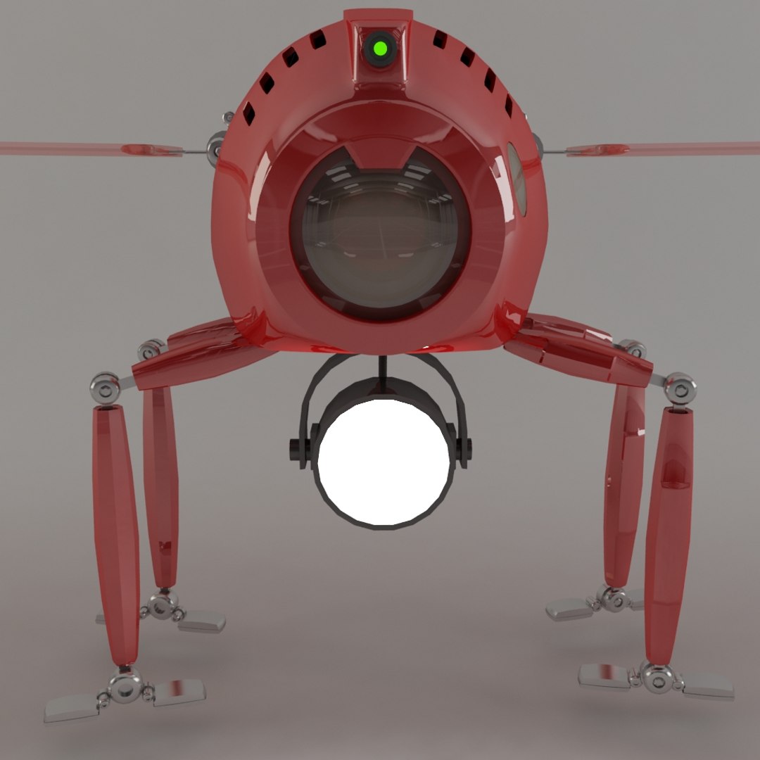 Robo Exploding 3d Model