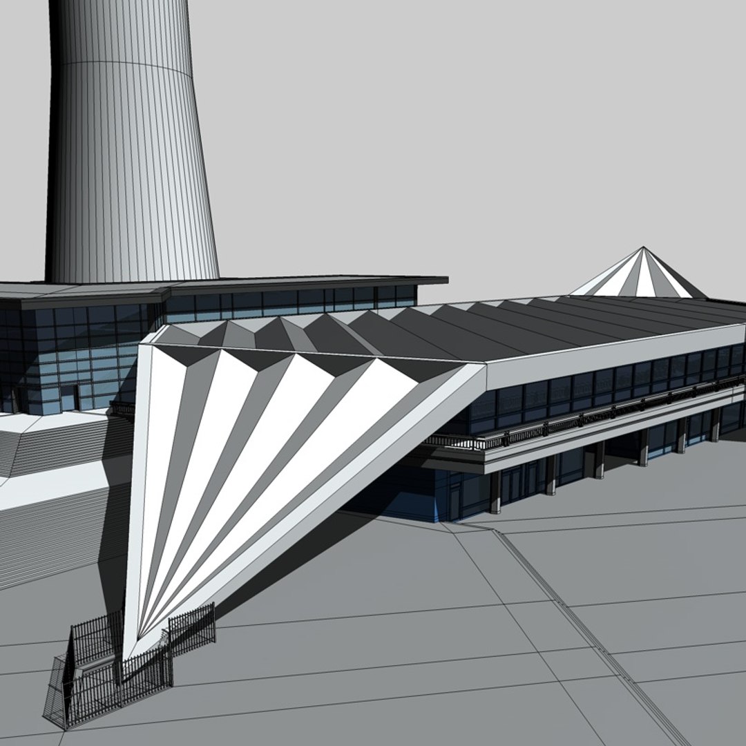 Berlin Tv Tower Landmarks C4d