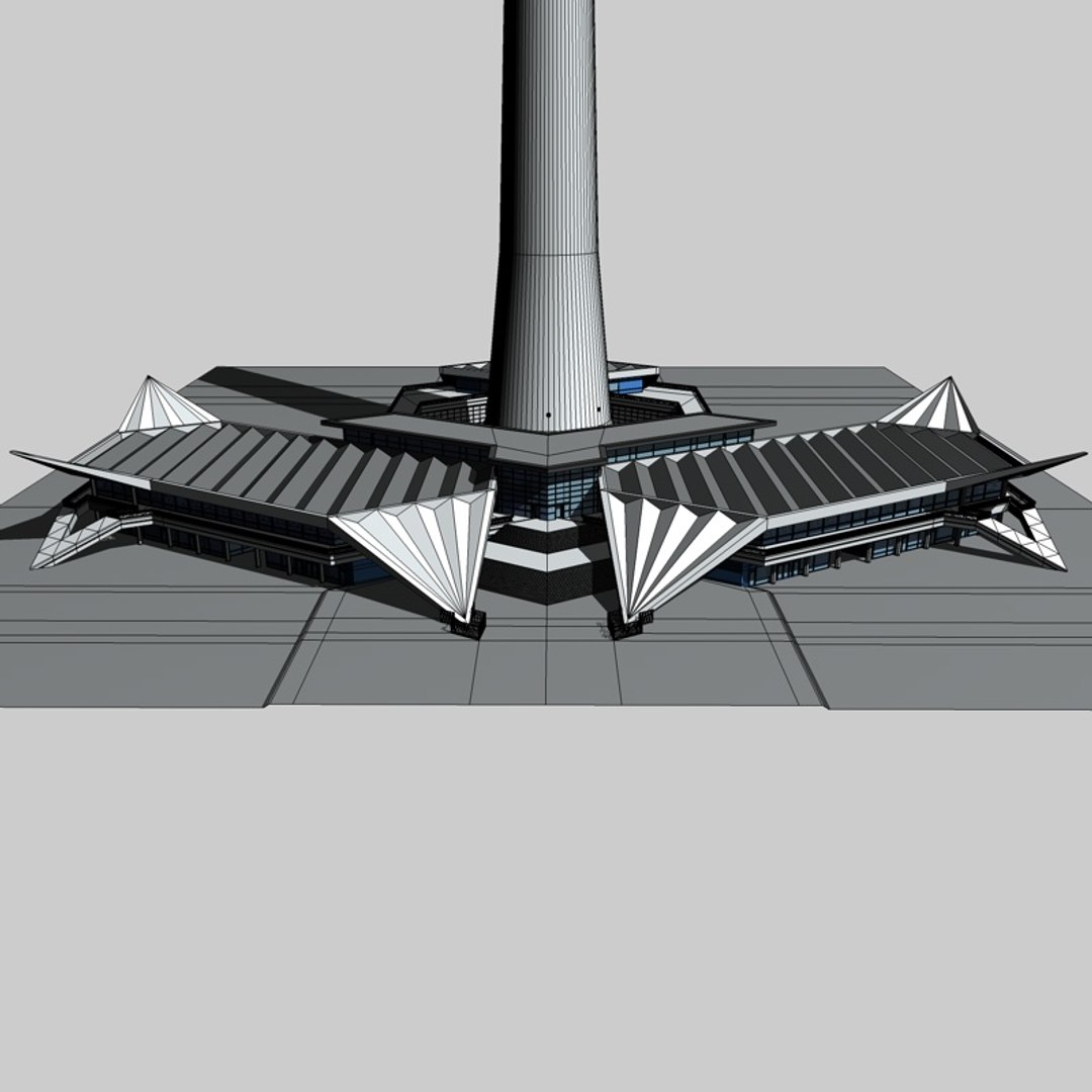 berlin tv tower landmarks c4d