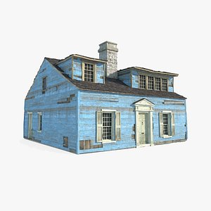 Medieval architecture and residential buildings 3D