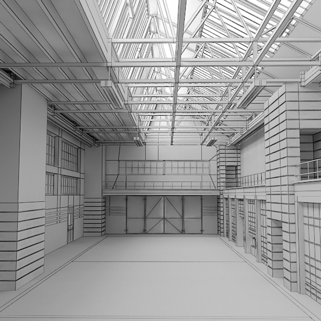 3ds max architectural warehouse
