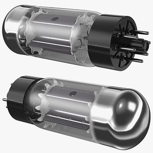 3D vacuum tube 6l6gc