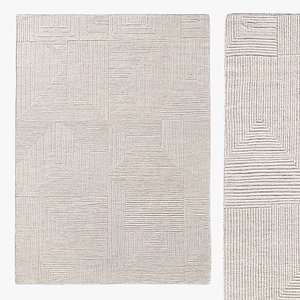 SETTAT HAND-KNOTTED WOOL RUG