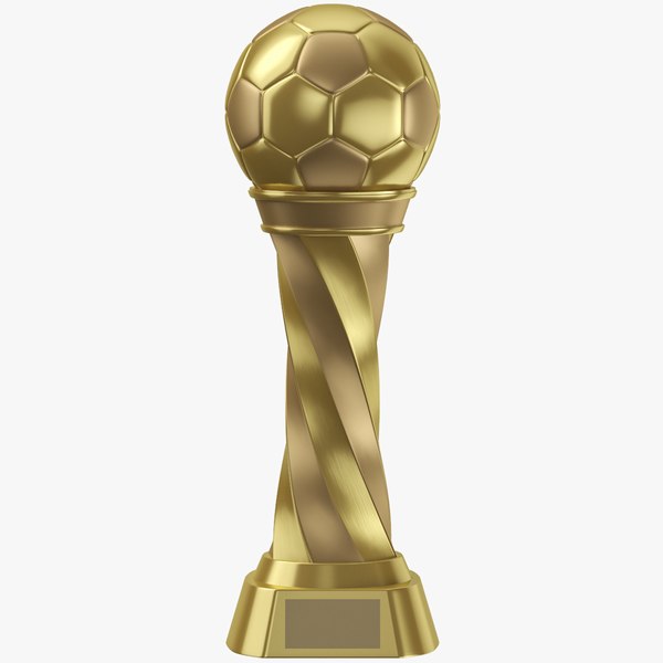 3D Soccer Trophy 02