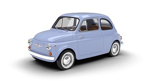 3D Fiat 500 1959 3d model model