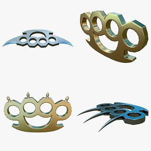 Brass Knuckles Collection 3D