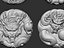 6 dragon pendants 3D model
