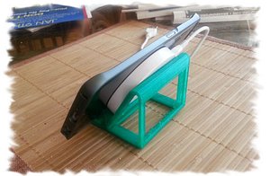 3d model qi charger stand 7