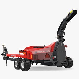 Forage Harvester Scorpion 300 Rigged